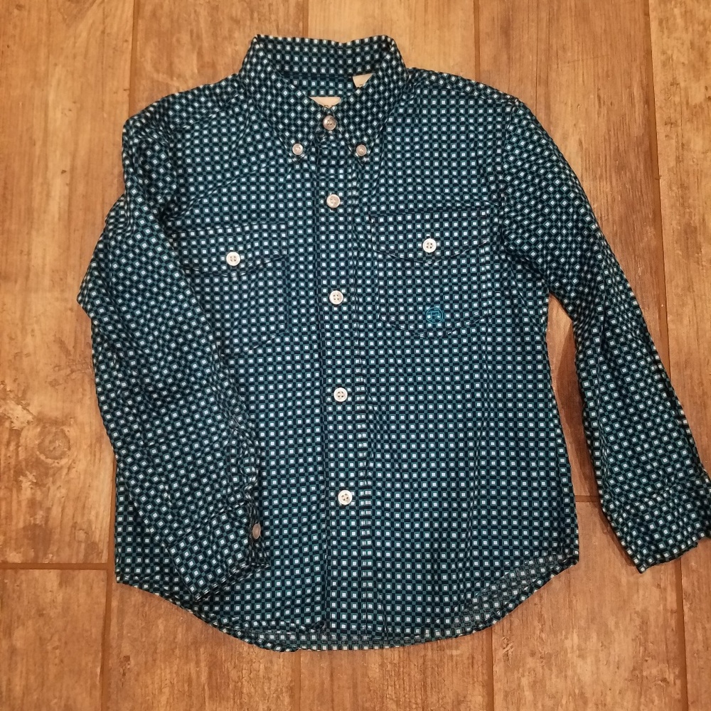**SOLD**Boys Roper Western Shirt